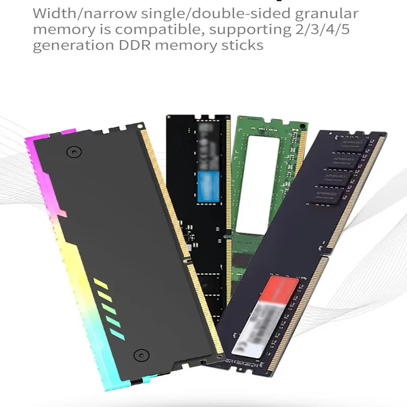 PC Memory Heatsink RM-1 RAM Co - Ddr5 Rgb Ram 评论和价格