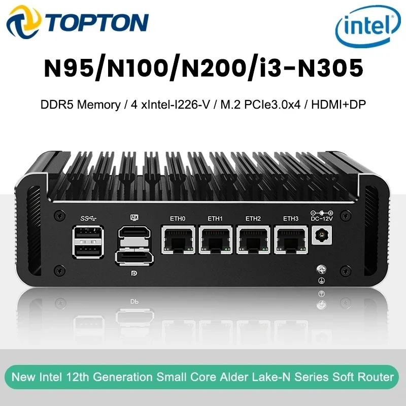 12th Gen Firewall Mini PC Alde - Ddr5 4800Mhz 评论和价格