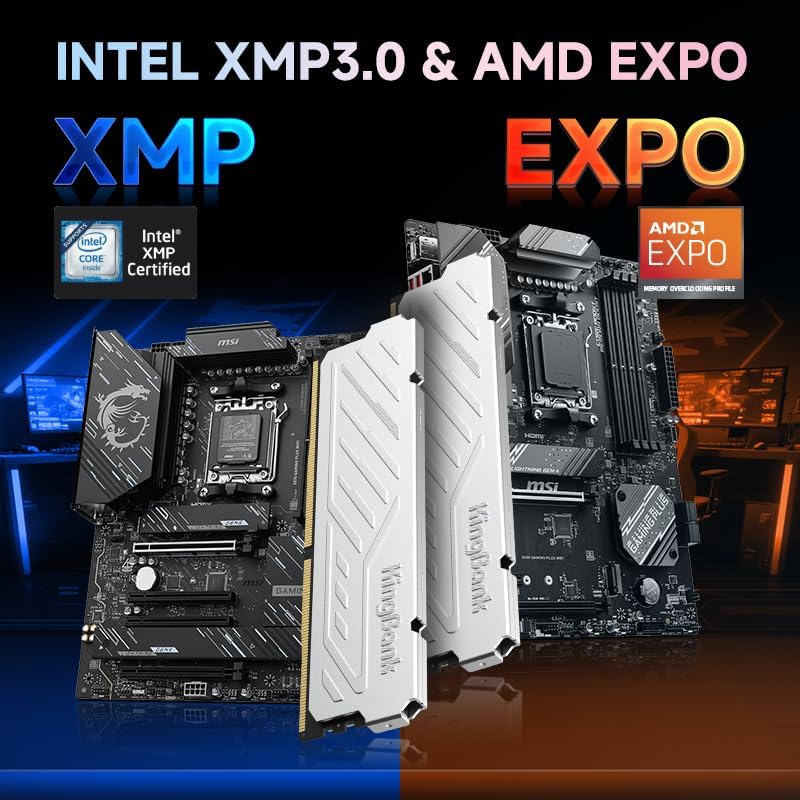 KingBank KJXS DDR5 RAM 8GB/16G - Ddr5 16Gb 6000Mhz 评论和价格