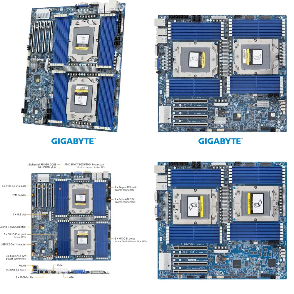 MZ73-LM2 for EPYC 9005 9004 Se - Ddr5 Memory 评论和价格