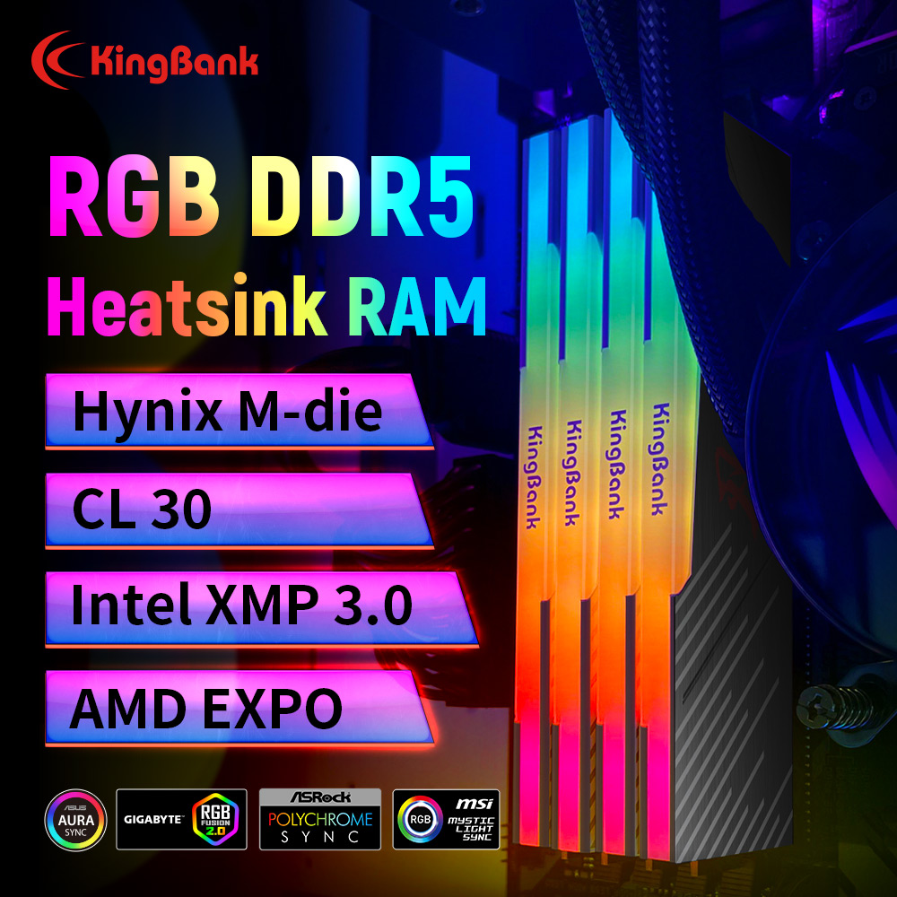 KingBank KRRB DDR5 RGB SoarBla - Ddr5 4800Mhz 评论和价格