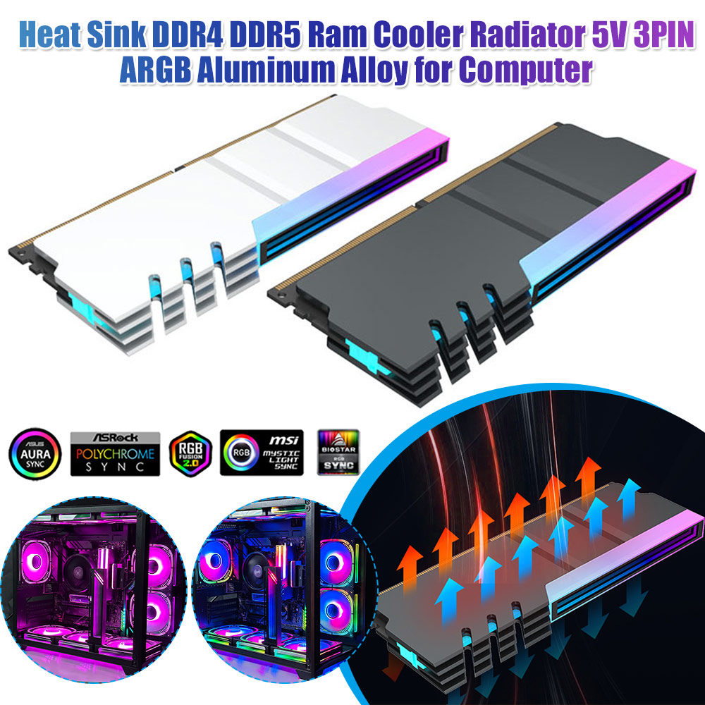 5V 3PIN ARGB PC Memory Module  - Ddr5 Rgb Ram 评论和价格