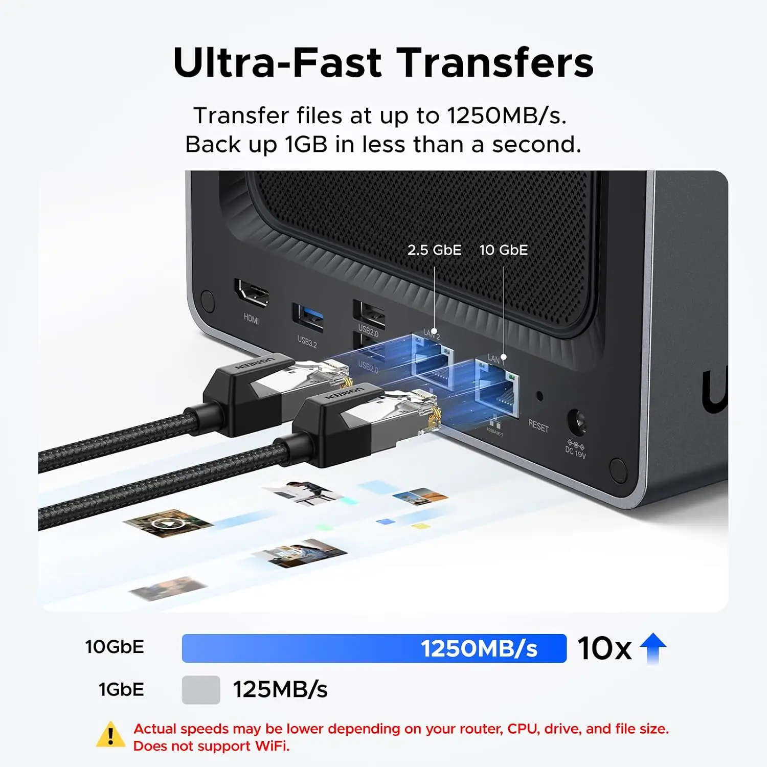 UGREEN NAS DXP4800 Plus 4-Bay  - Ddr5 8Gb 评论和价格