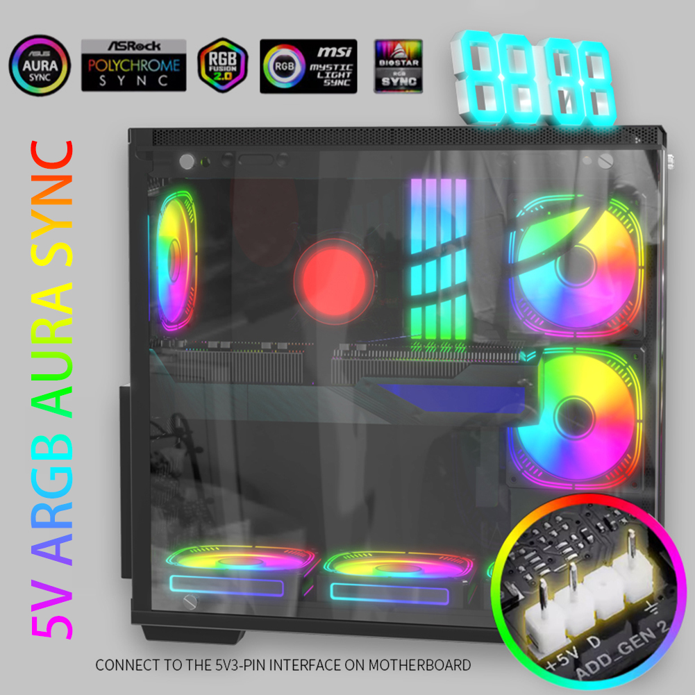 ARGB DDR Memory RAM Cooler wit - Ddr5 Rgb Ram 评论和价格
