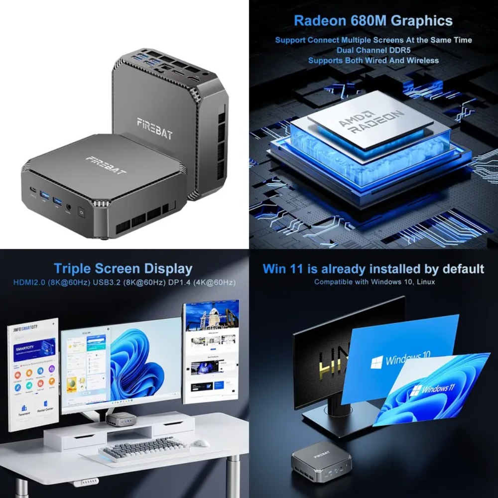 A6 Mini Computer Ryzen 7 7735H - Ddr5 Memory 评论和价格