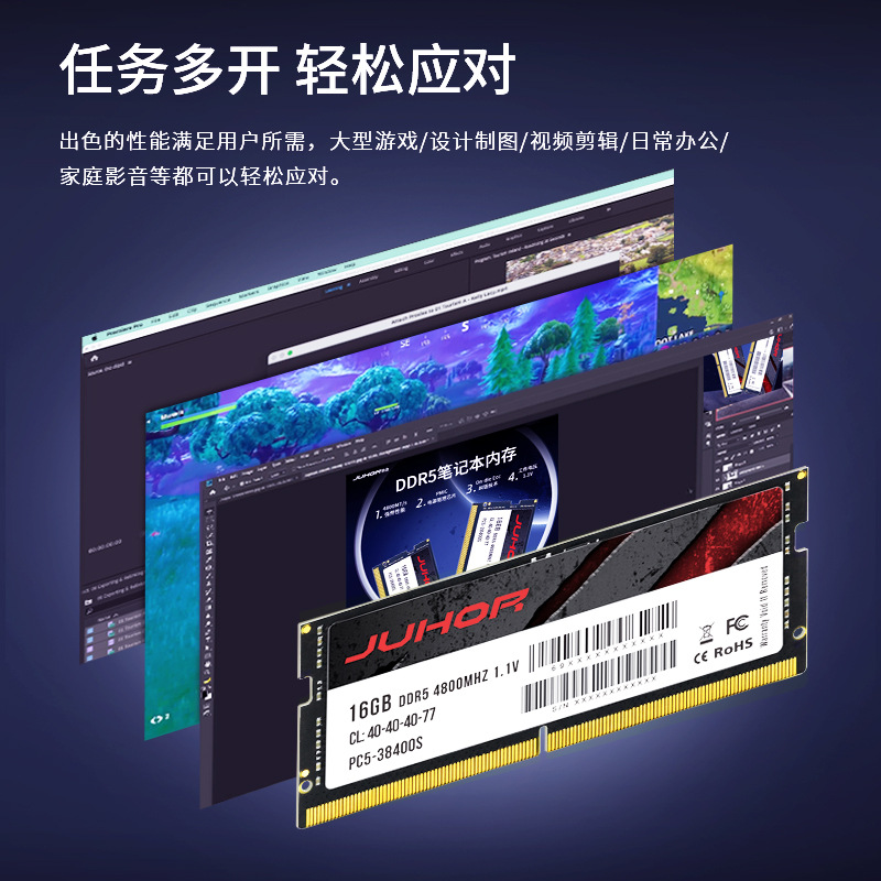 JUHOR DDR5 8GB 16GB 32GB 4800  - Ddr5 32Gb 评论和价格