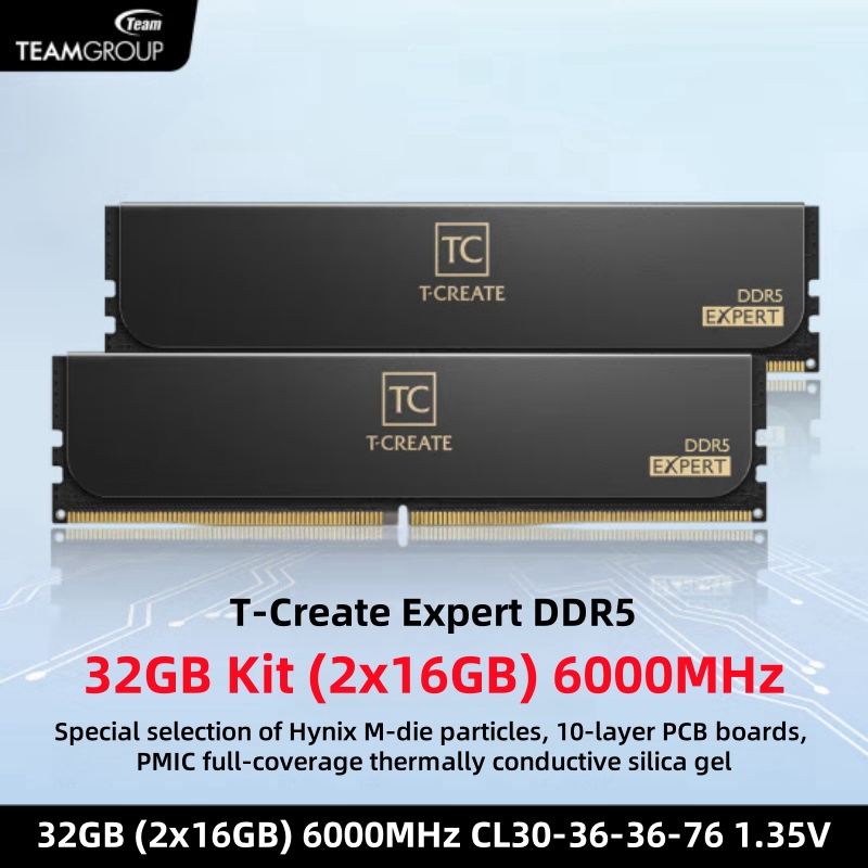 TEAMGROUP T-Create Expert CL30 - Ddr5 6000Mhz 评论和价格