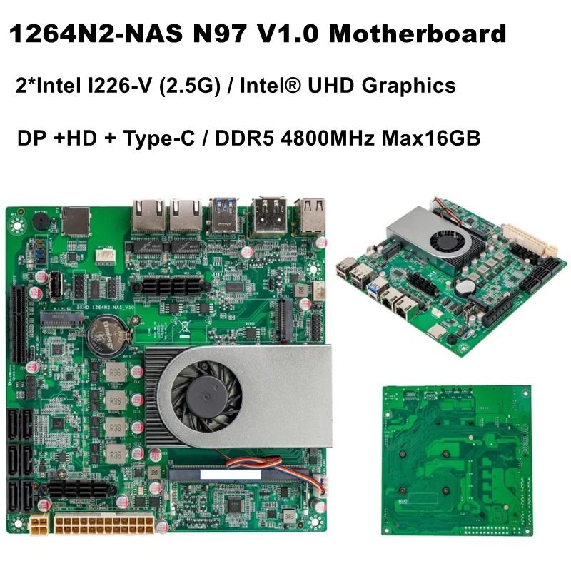 2*Intel I226 V 2.5G 1264N2 NAS - Ddr5 4800Mhz 评论和价格