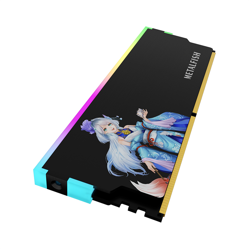METALFISH DRAM Heatsink 5V-3PI - Ddr5 Rgb Ram 评论和价格