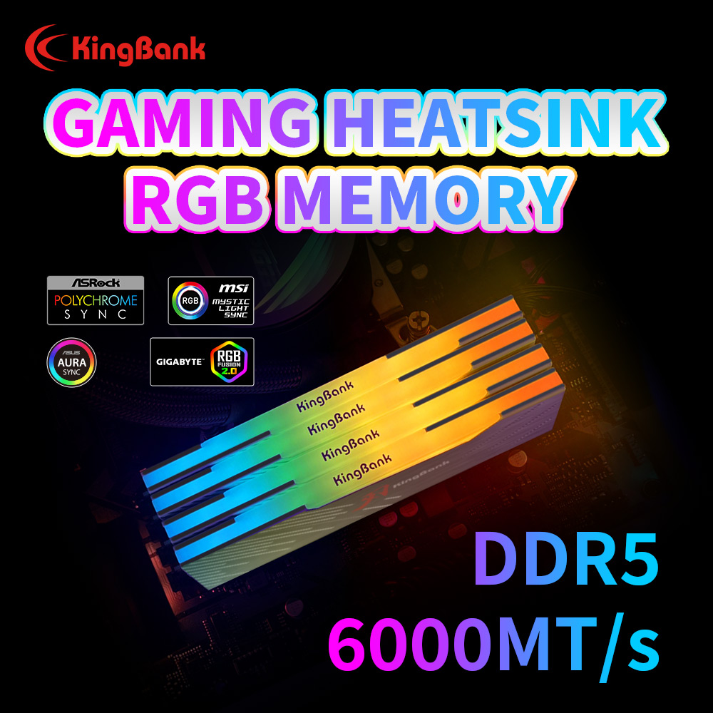 KingBank KRRB DDR5 RGB 16GB /1 - Ddr5 4800Mhz 评论和价格